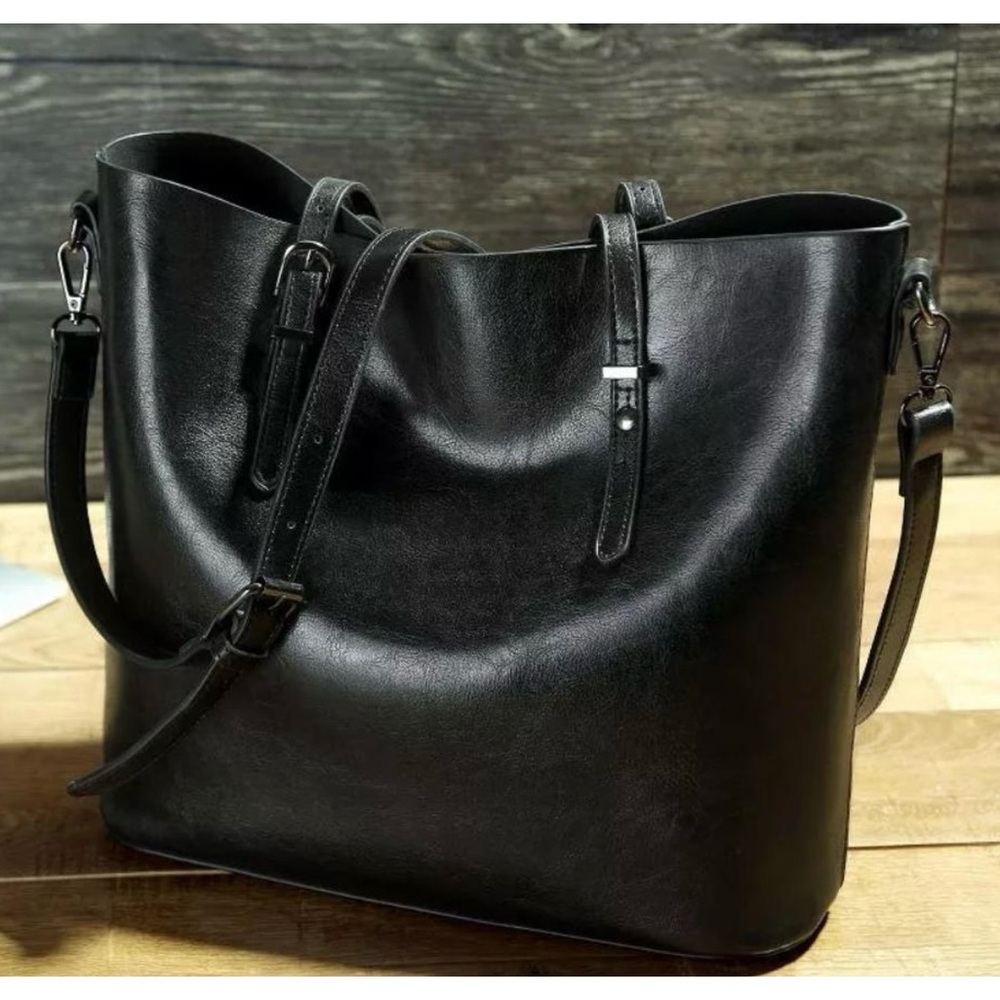 BLACK Leather Bag
